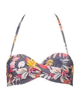 Верх бикини Vivance Oberteil, цвет blau/bunt