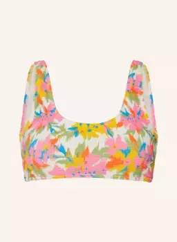 Верх бикини wahine-бюстье с защитой от ультрафиолета 50+ Picture, белый