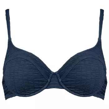 Верх бикини Watercult Women's Bikini Top Solid Crush 3, цвет Nightblue