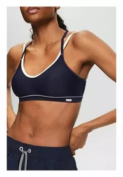 Верх бикини WATTIERTES Esprit, цвет navy