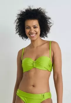 Верх бикини WIRE BANDEAU ARINA LASCANA, зеленый