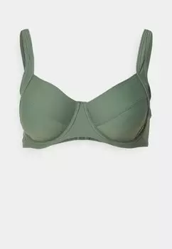 Верх бикини WIRE LASCANA, цвет olive