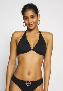 Верх бикини WIRE SCALLOP LASCANA, цвет black