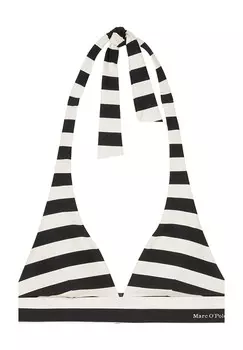 Верх бикини YSTAD FINE MOP STRIPE Marc O'Polo, черный