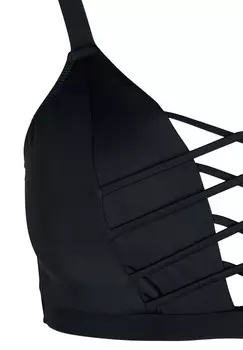 Верх бикини Zizzi, черный
