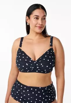 Верх бикини Zizzi, черный