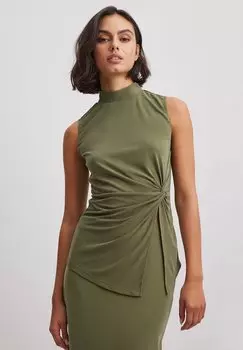 Верх БОКОВАЯ РАЗРЕЗЬ NA-KD, хаки