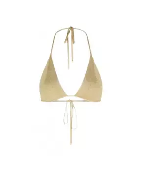 Верх бюстгальтера в рубчик с треугольниками универсальная завязка Ballantyne, желтый