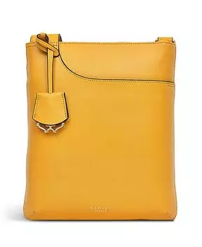 Верх через плечо на молнии с карманами и карманами из коллекции Anniversary Camden Icon, средний размер Radley London, оранжевый