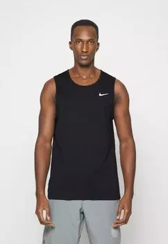 Верх ХАЙВЕРС ТАНК Nike, черный/белый