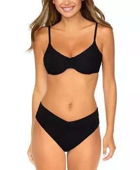 Верх и низ бикини на косточках для юниоров Raisins, черный