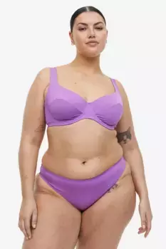 Верх купальника H&M, фиолетовый