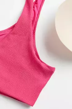 Верх купальника H&M, розовый