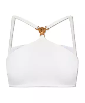 Верх купальника Versace, белый