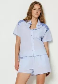 Верх пижамы BARBARA Etam, светло-голубой