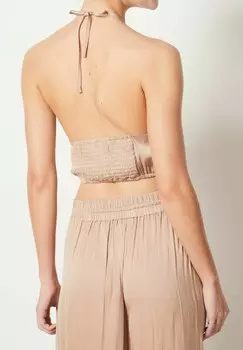 Верх пижамы CROPPED Etam, бежевый