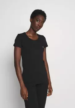 Верх пижамы Emporio Armani, черный