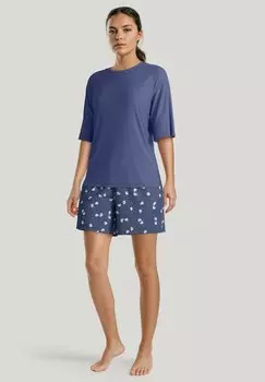 Верх пижамы FAVOURITES KURZARM Calida, синий
