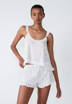 Верх пижамы FLOWERS Etam, бежевый