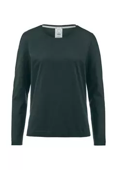 Верх пижамы hessnatur, зеленый