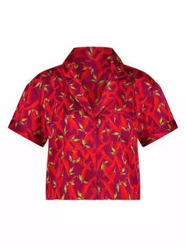 Верх пижамы Hunkemller Pyjama-Oberteil, красный