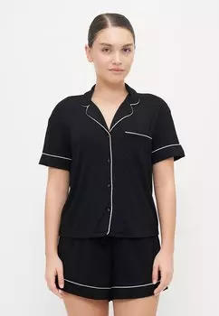 Верх пижамы JACKET ESSENTIAL Hunkemller, черный