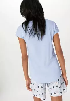 Верх пижамы KURZARM hessnatur, синий