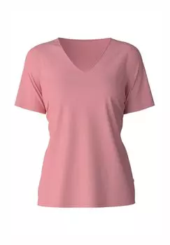 Верх пижамы KURZARM- V-NECK Calida, светло-розовый