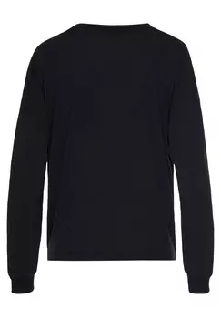 Верх пижамы LASCANA, черный