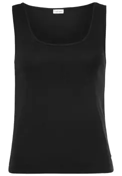 Верх пижамы LASCANA, черный