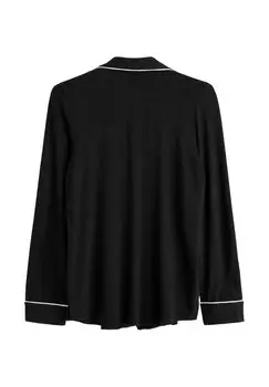 Верх пижамы Lindex, черный