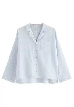 Верх пижамы Lindex, синий