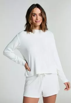 Верх пижамы LONG-SLEEVED Hunkemller, белый