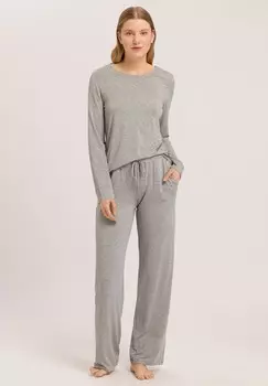 Верх пижамы NATURAL ELEGANCE Hanro, цвет Mottled Grey