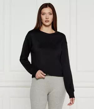 Верх пижамы Relaxed fit Calvin Klein Underwear, черный