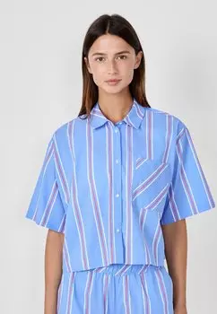 Верх пижамы SANCHO - Button-down blouse - bleu royal Etam, синий