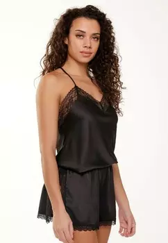 Верх пижамы SPAGHETTI LingaDore, черный