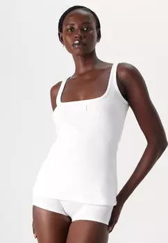 Верх пижамы TANK TOP STRETCH Versace, кремовый