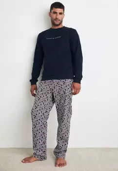 Верх пижамы TRACK Tommy Hilfiger, темно-синий