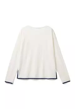 Верх пижамы United Colors of Benetton, белый