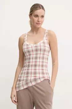 Верх пижамы United Colors Of Benetton, бежевый