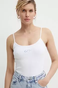 Верх резюме Топ с ремешками AmberRS Resume, белый