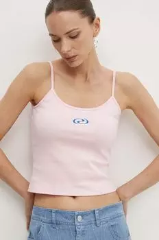 Верх резюме Топ с ремешками AmberRS Resume, розовый