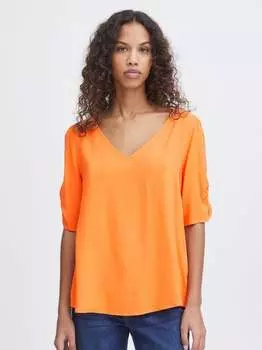 Верх рубашки Ichi, оранжевый