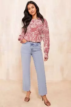 Верх с длинными рукавами и манжетами Friends Like These, розовый