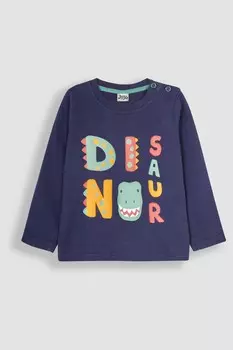 Верх с принтом Jojo Maman Bb, синий