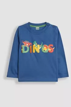 Верх с принтом Jojo Maman Bb, синий