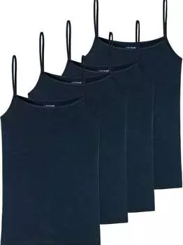 Верх спагетти раскрыт Schiesser, синий