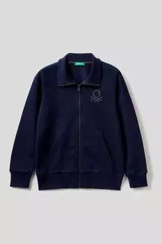 Верх спортивного костюма для мальчиков Benetton, синий