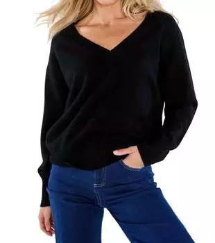 Верх свитера Looking Back в цвете Onyx LISA TODD